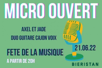 Fête de la musique / open mic