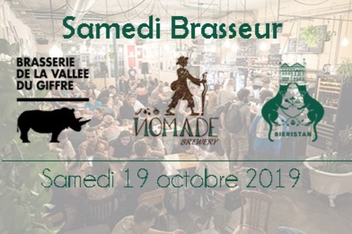 Samedi brasseur ! Brasserie Nomade et brasserie du Giffre